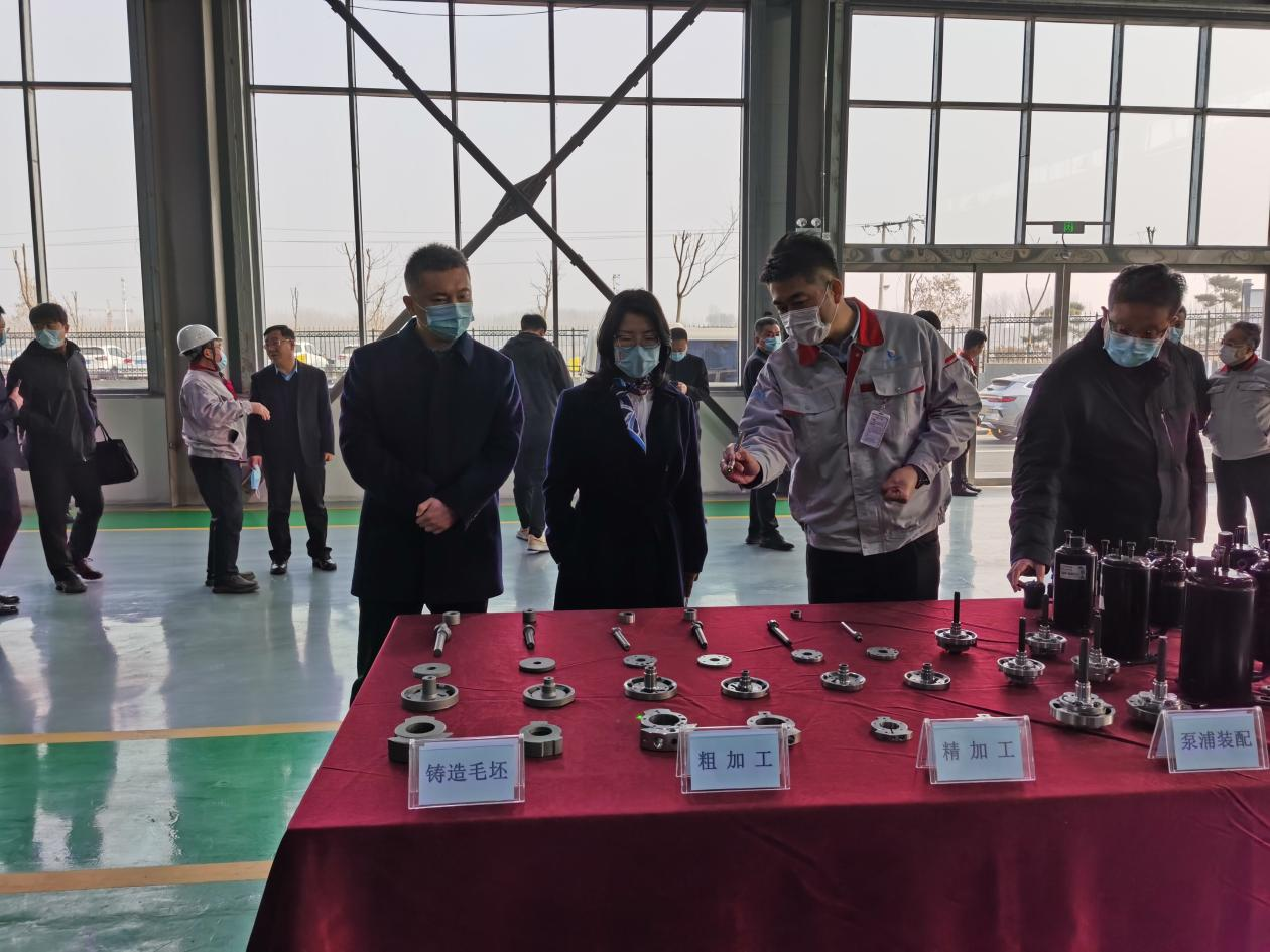 臨汾市委常委、洪洞縣委書記張潞萍一行蒞臨我司調(diào)研指導工作